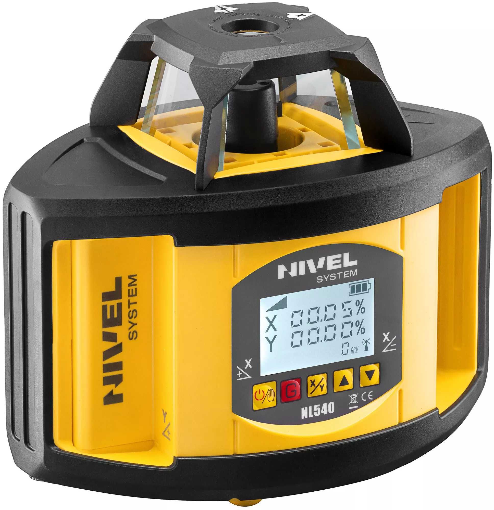 Niwelator laserowy Nivel System NL540 DIGITAL statyw SJJ32 łata LS-24