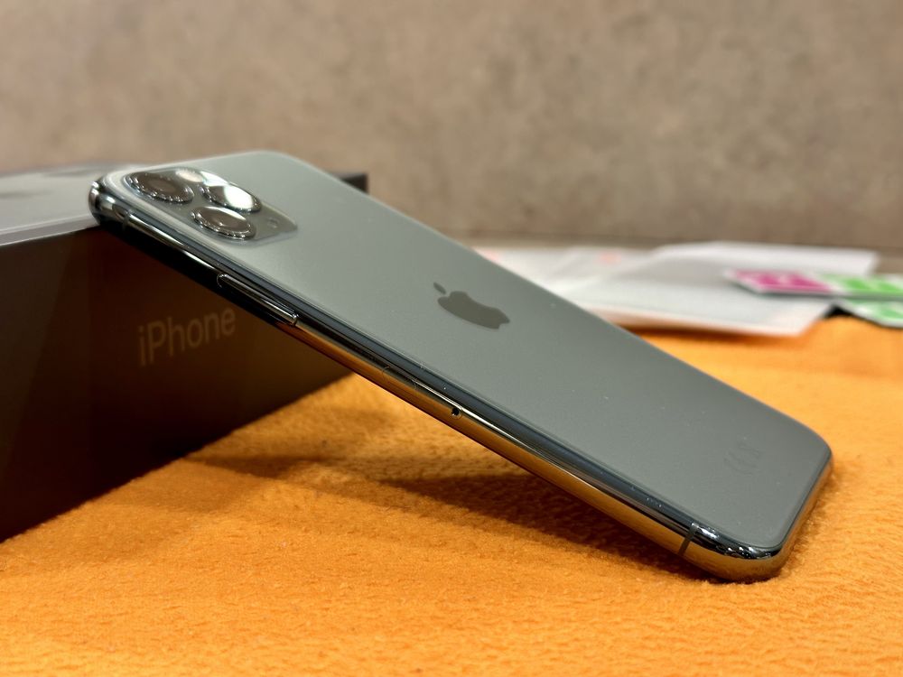 iPhone 11 Pro 256gb green neverlock | Новый аккумулятор, корпус идеал