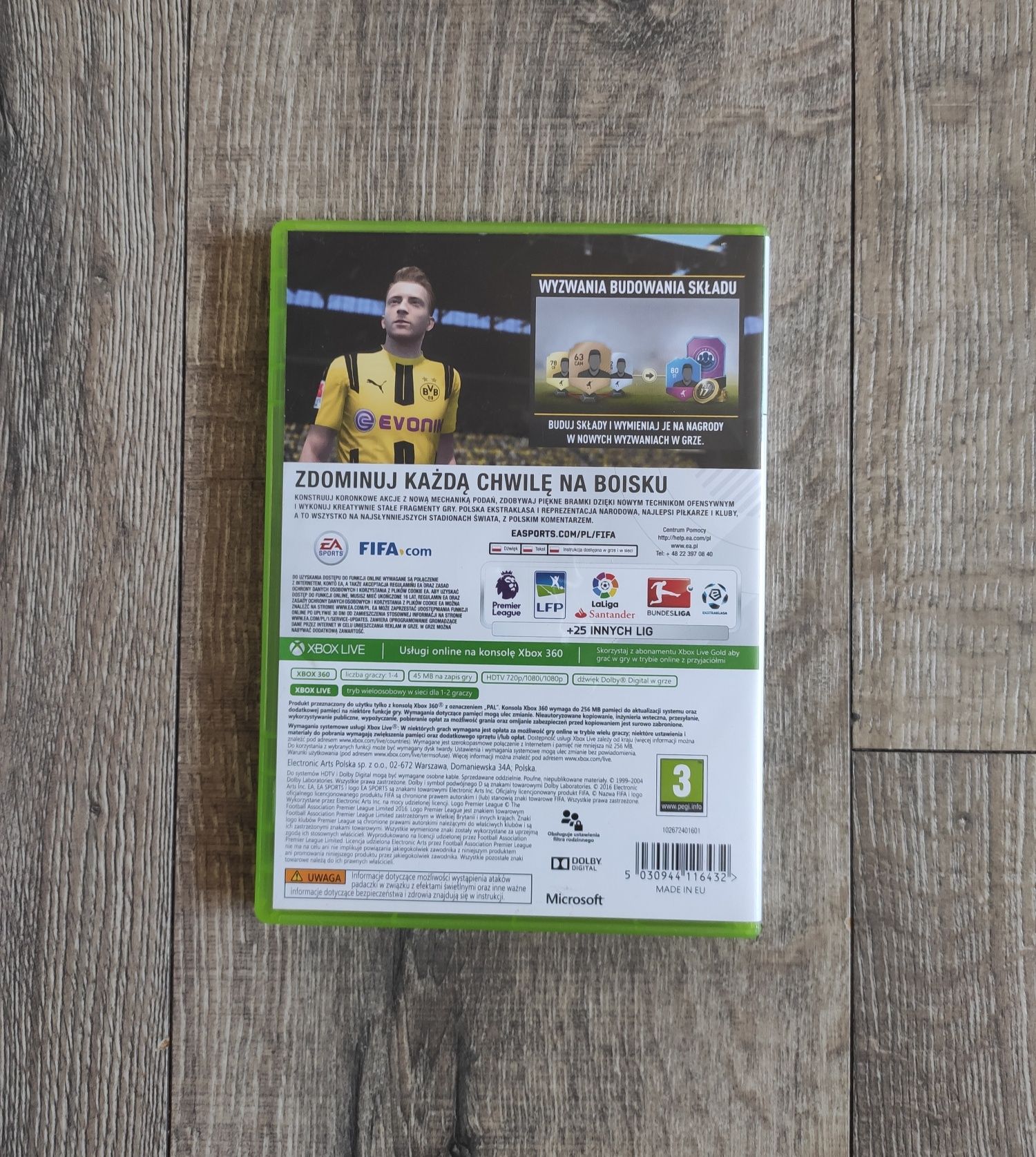 Gra Xbox 360 FIFA 17 PL Lektor Wysyłka OLX Gwarancja Pobranie Elbląg