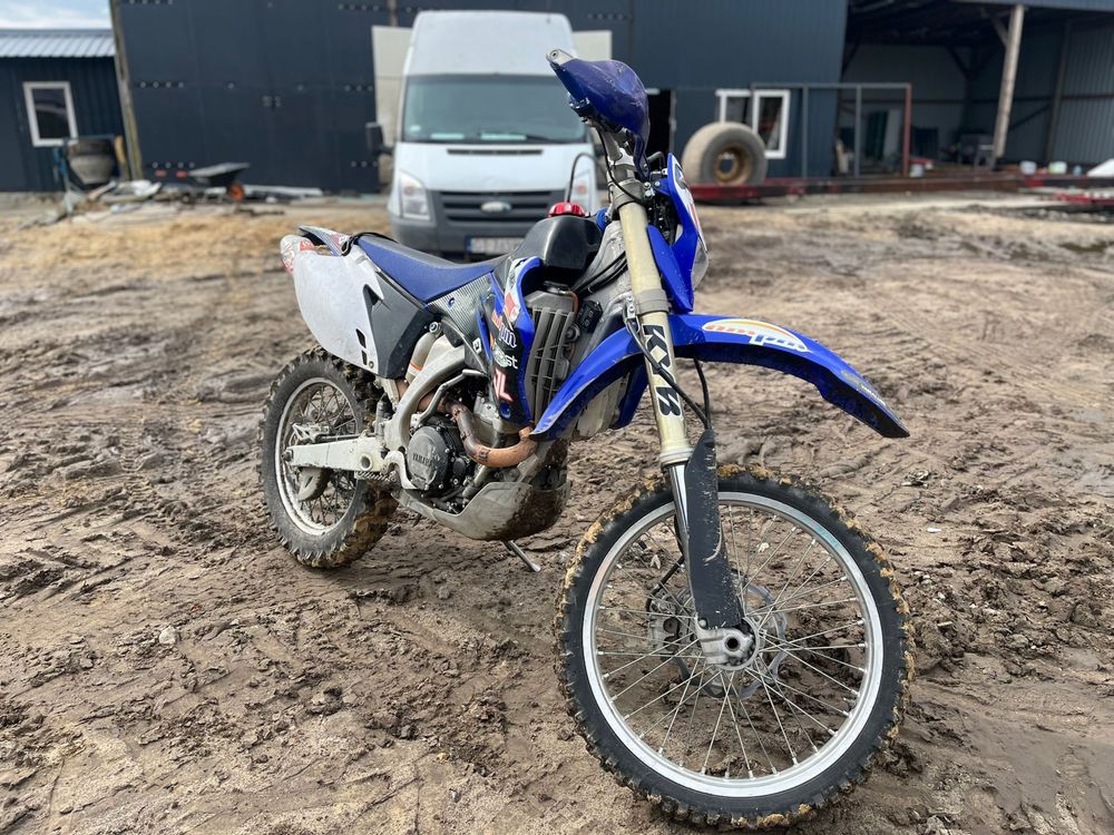 Yamaha WR450 zarejestrowana