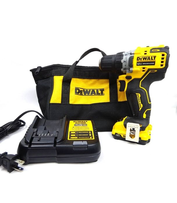 Безщітковий шуруповерт DEWALT DCD701 12V із США