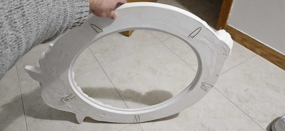 Moldura de gesso (NAO FACO ENTREGA)