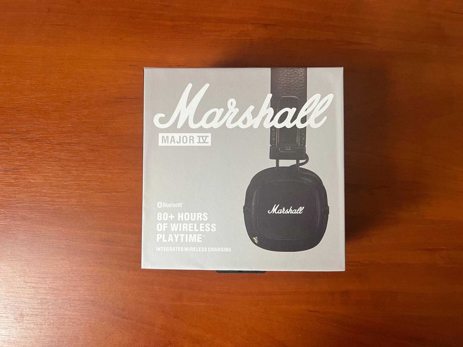 Marshall Major IV Bluetooth Black (навушники, чорні)