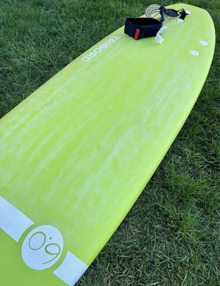 Prancha de surf softboard 6’0