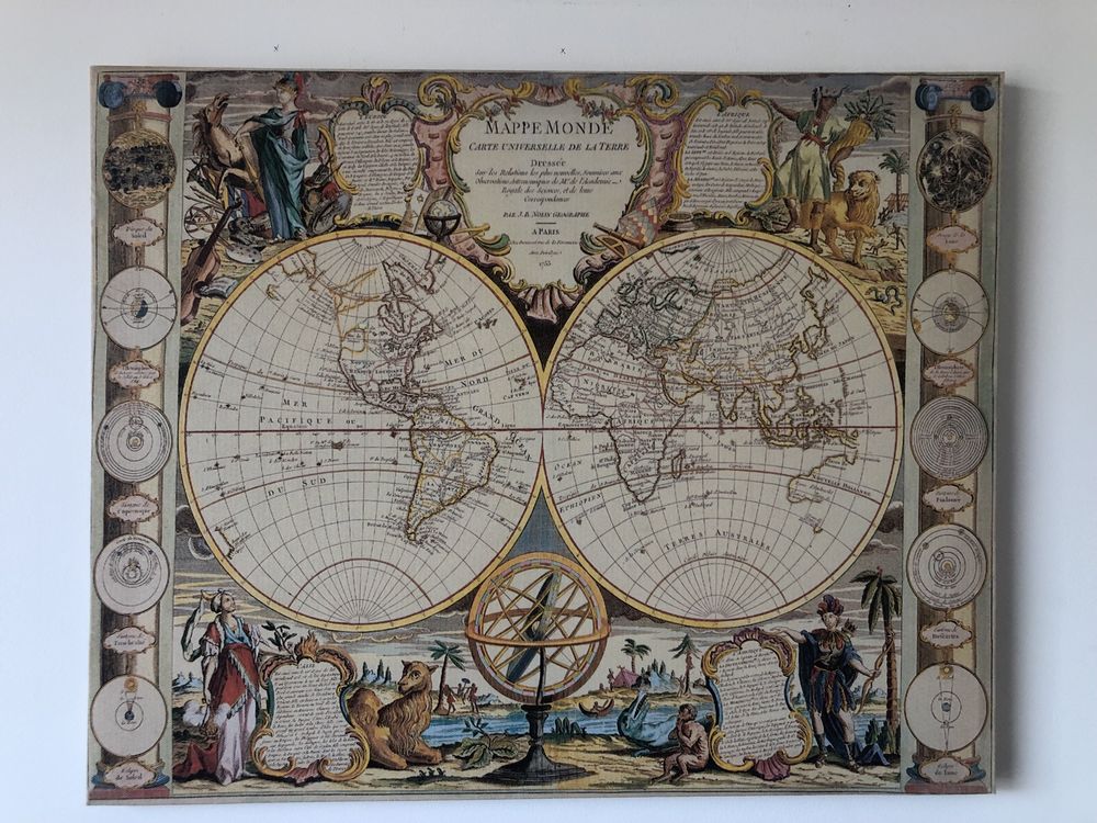 Painéis mapa Mundo