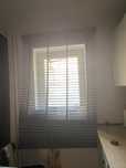 Roleta drewniana 120 cm x 180 cm antracyt