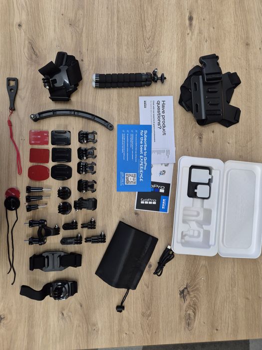 GoPro Hero 13 + duży zestaw akcesoriów Nowa