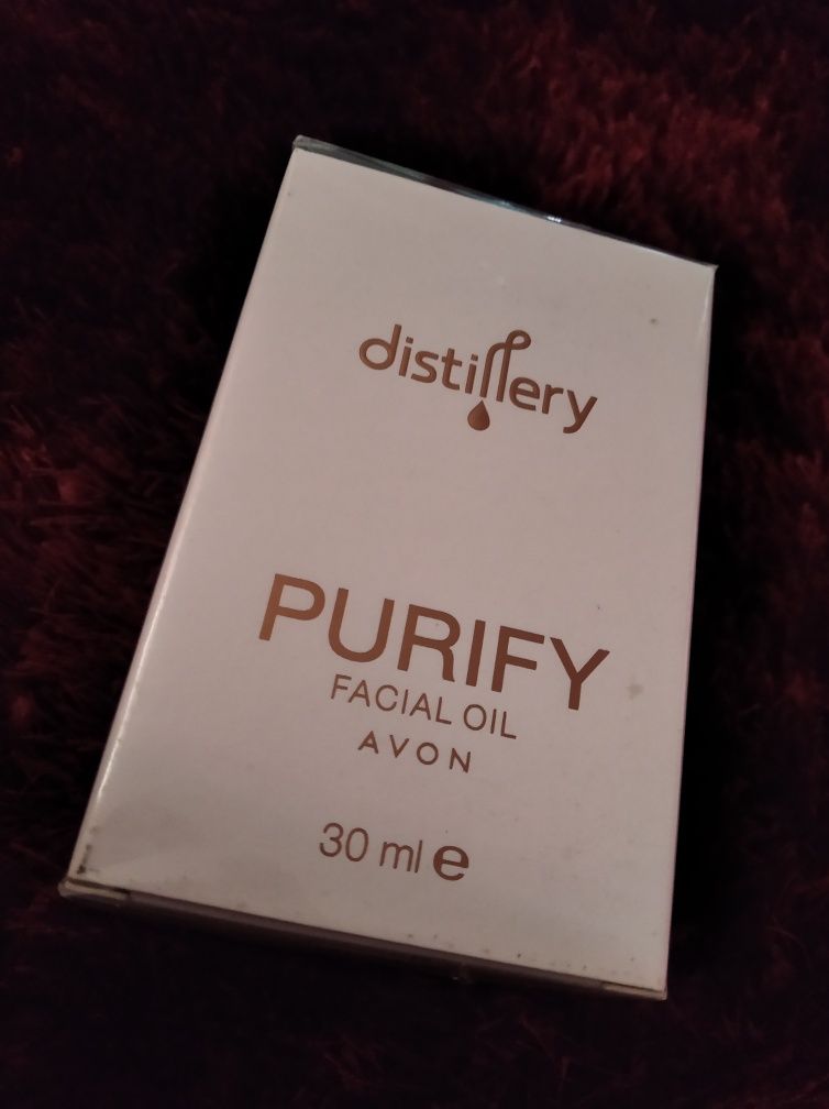 Purify facial oil Avon seria distillery - wegańskie