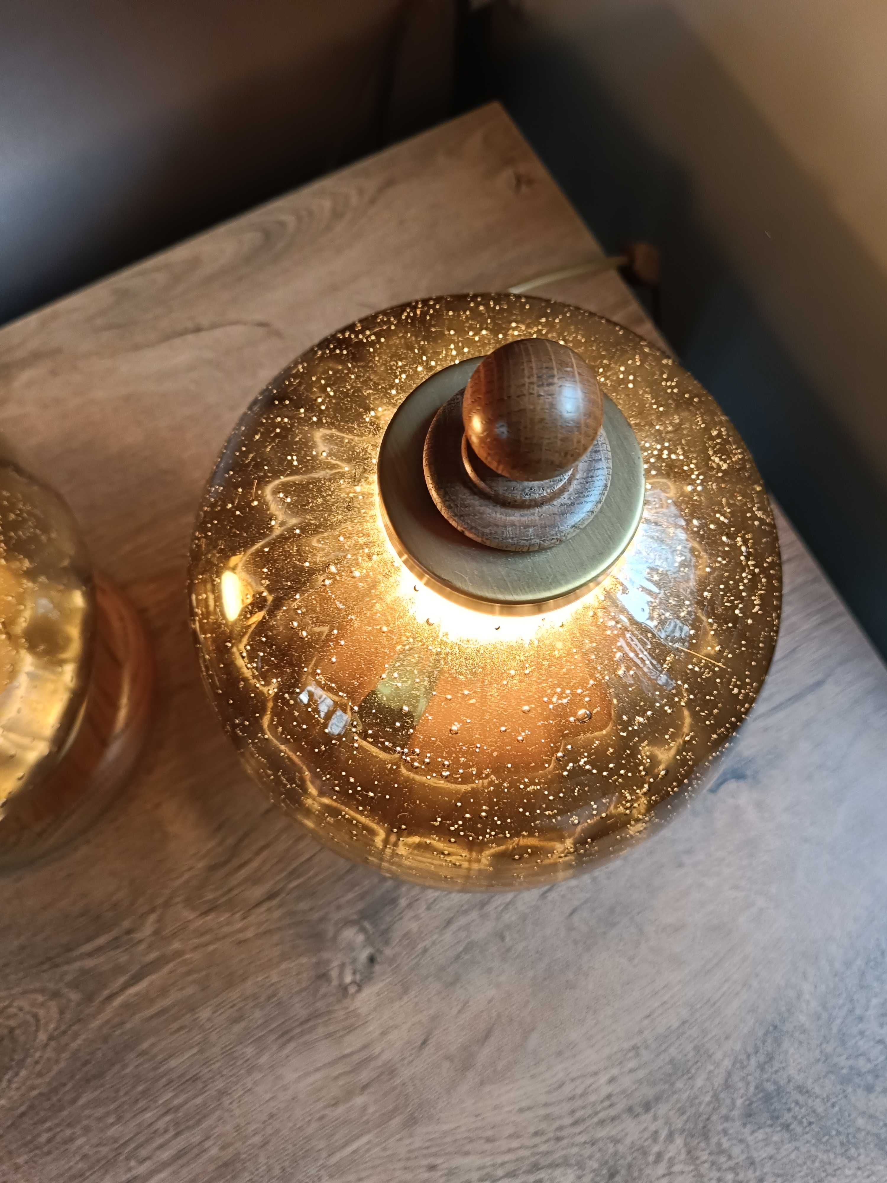Dwie stare lampki nocne Hillebrand, lata 80-te