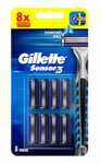 Wkłady do maszynki do golenia Gillette SENSOR 3 - 8 szt. NOWE ORYGINAL