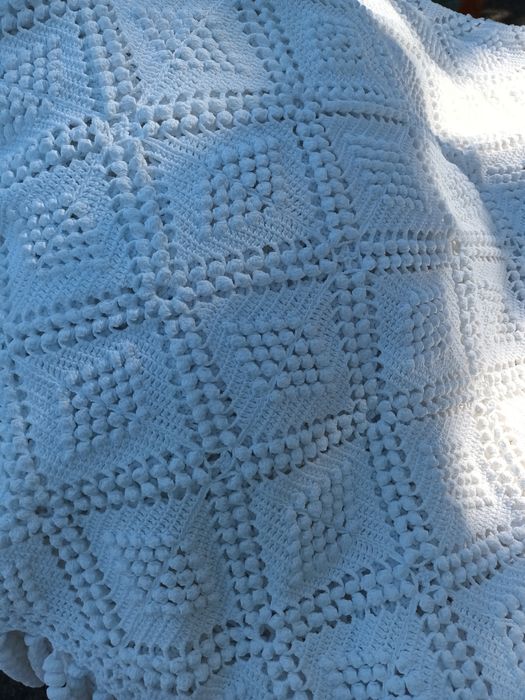 Colcha em croché 180x200 cm