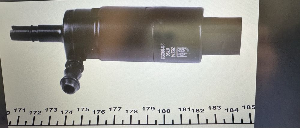 Насос омивача скла передніх фар VW/BMW--Febi-26274