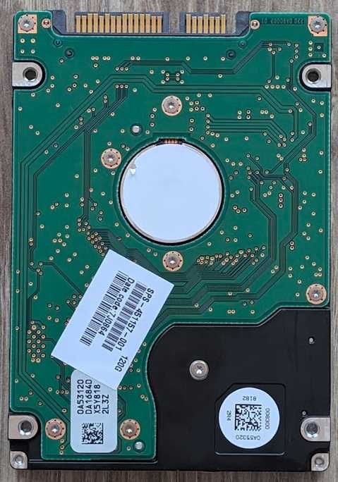 Oryginalny dysk HDD Hitachi 7 120GB (7 mm) z laptopa IBM ThinkPad