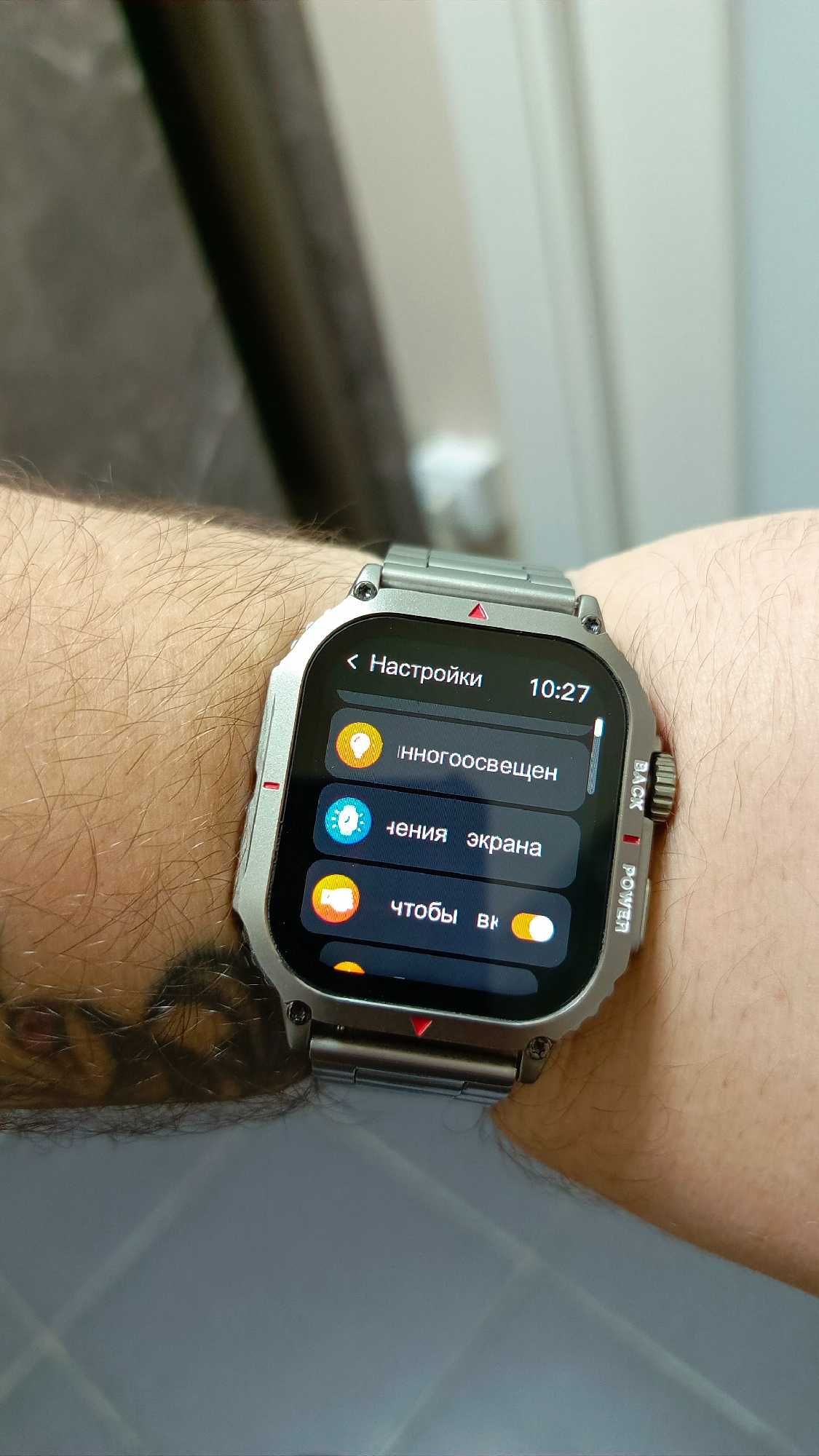 Смарт часы:  VWAR DK66. NFC. GPS. Compass. Barometr.
