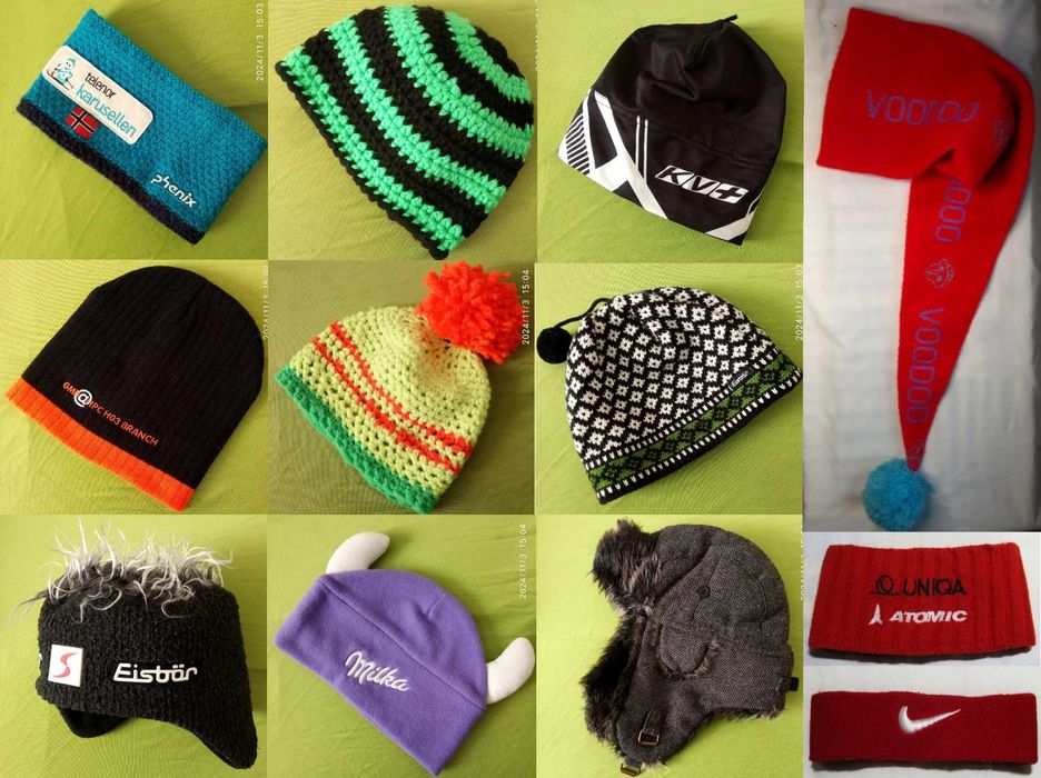 Лижні рукавиці-шапка та шлем