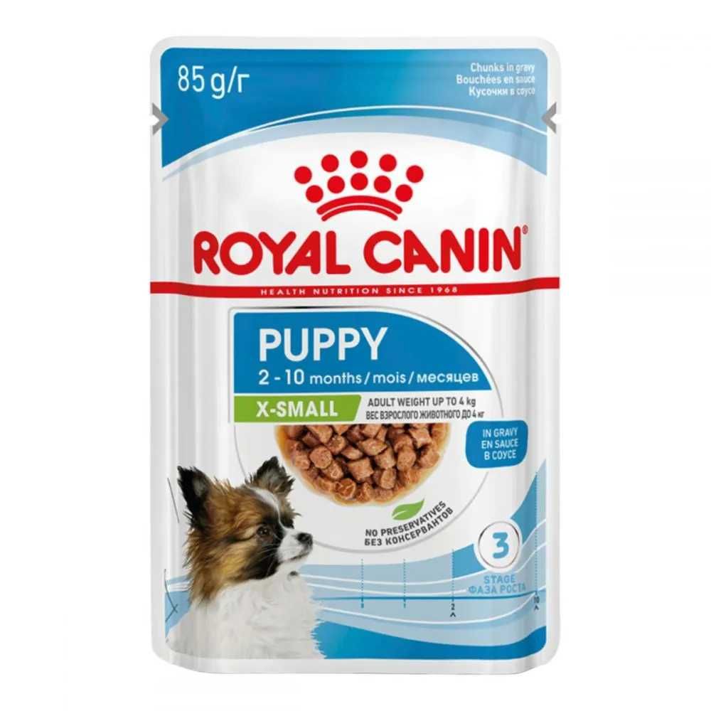 Акція! Royal Canin Puppy X-Small вологий корм для цуценят 12шт*85г