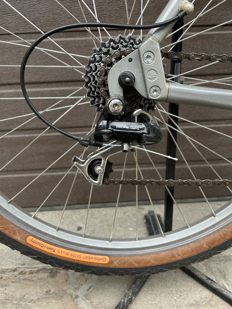 Górski rower cromo retro mtb giant cadex deore lx