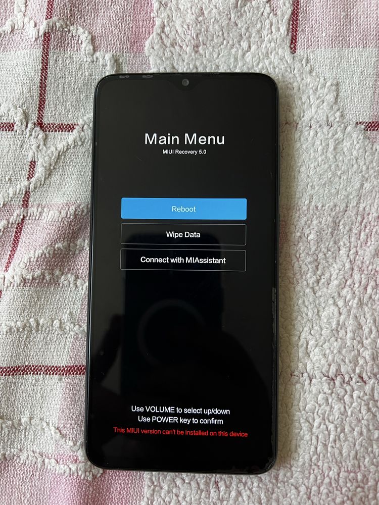 Xiaomi Redmi Note 8 Pro/64 (не запускаеться)