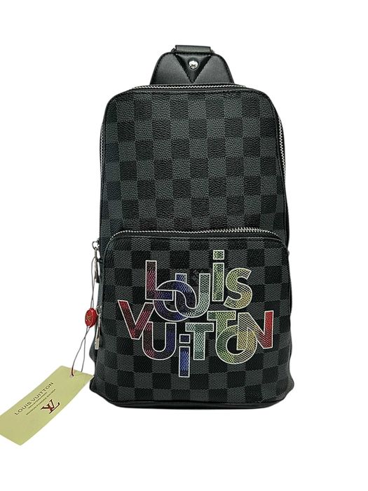 1) Мужская сумка слинг Louis Vuitton чоловіча сумка барсетка