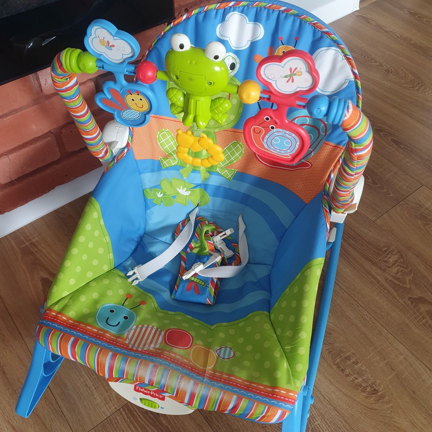 Leżaczek bujaczek fisher price
