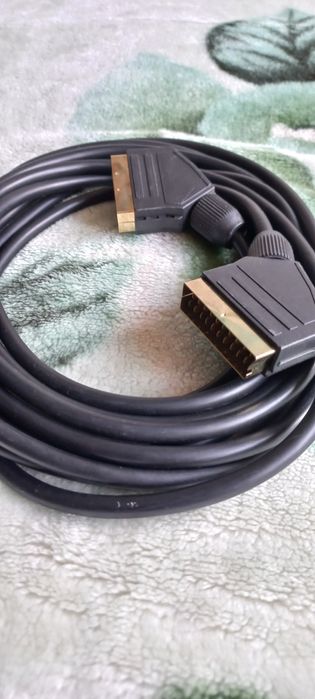 якісний кабель SCART-SCART,Gold, ПОЗОЛОТА, 5 м., тільки Луцьк
