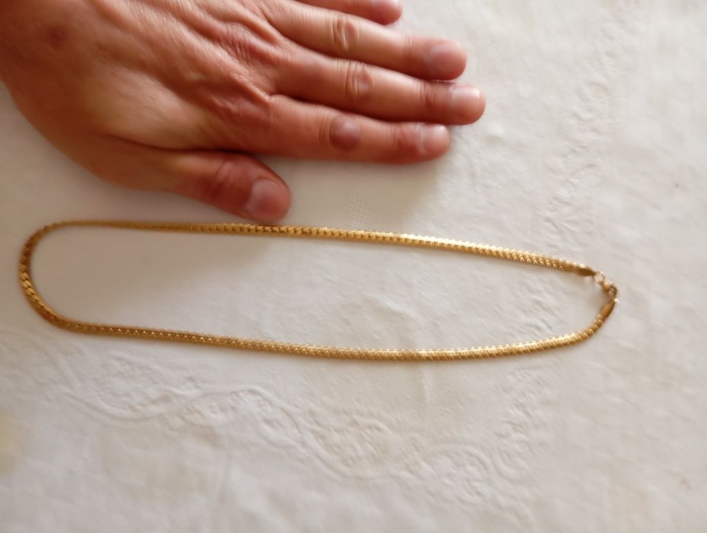 Colar aço inox dourado