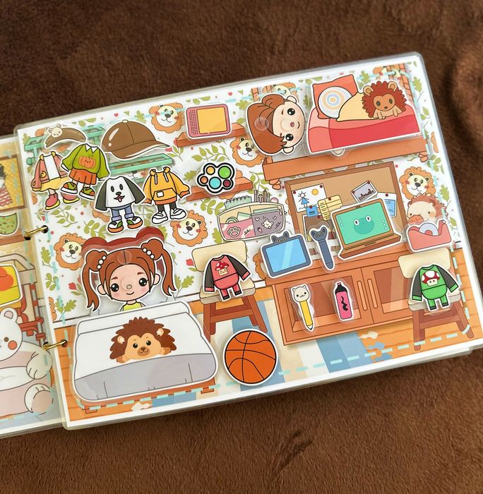 Тока бока осінь ігри на липучках toca boca