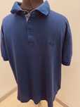 Hugo Boss męska koszulka, T- Shirt XXL logowana polo,bawełna granatowa