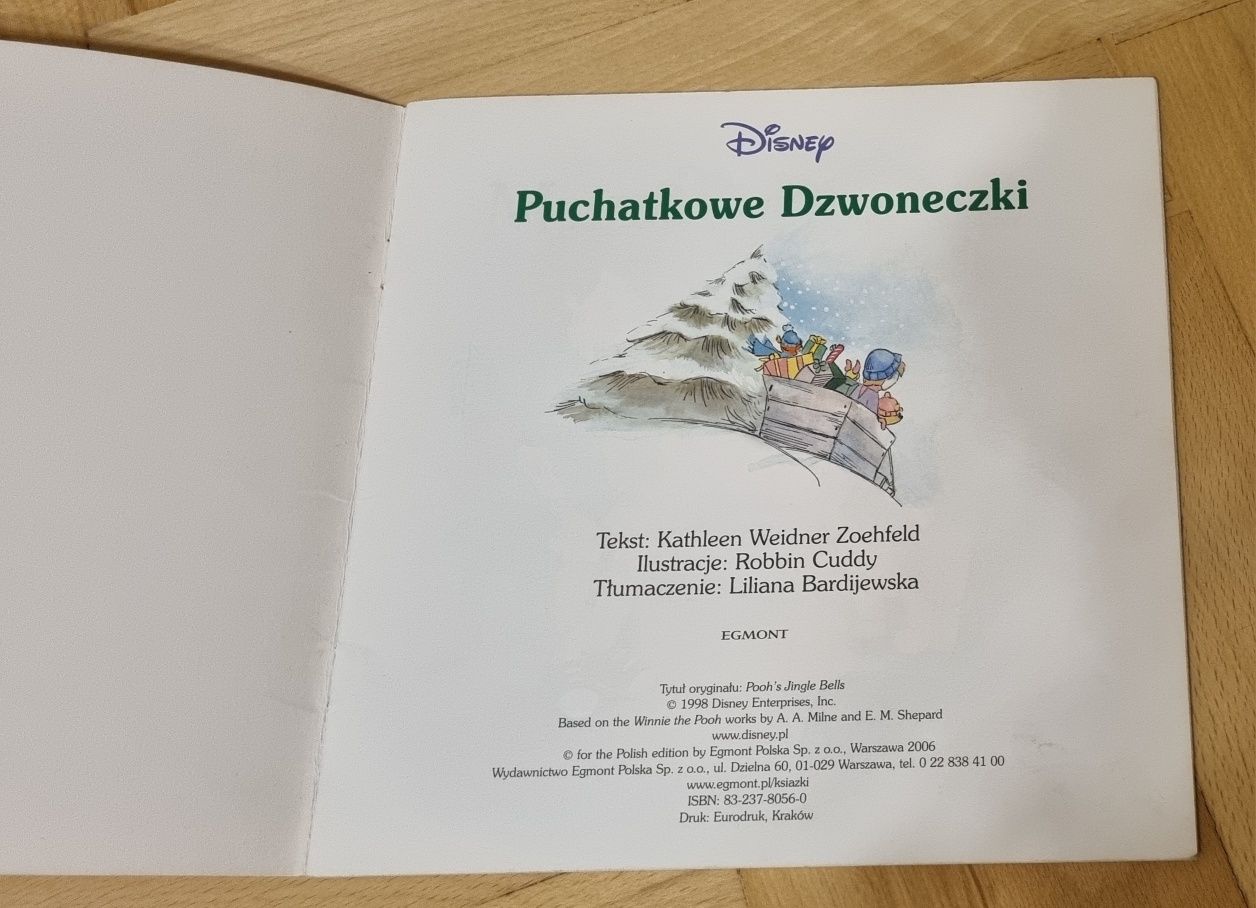 Disney Puchatkowe Dzwoneczki