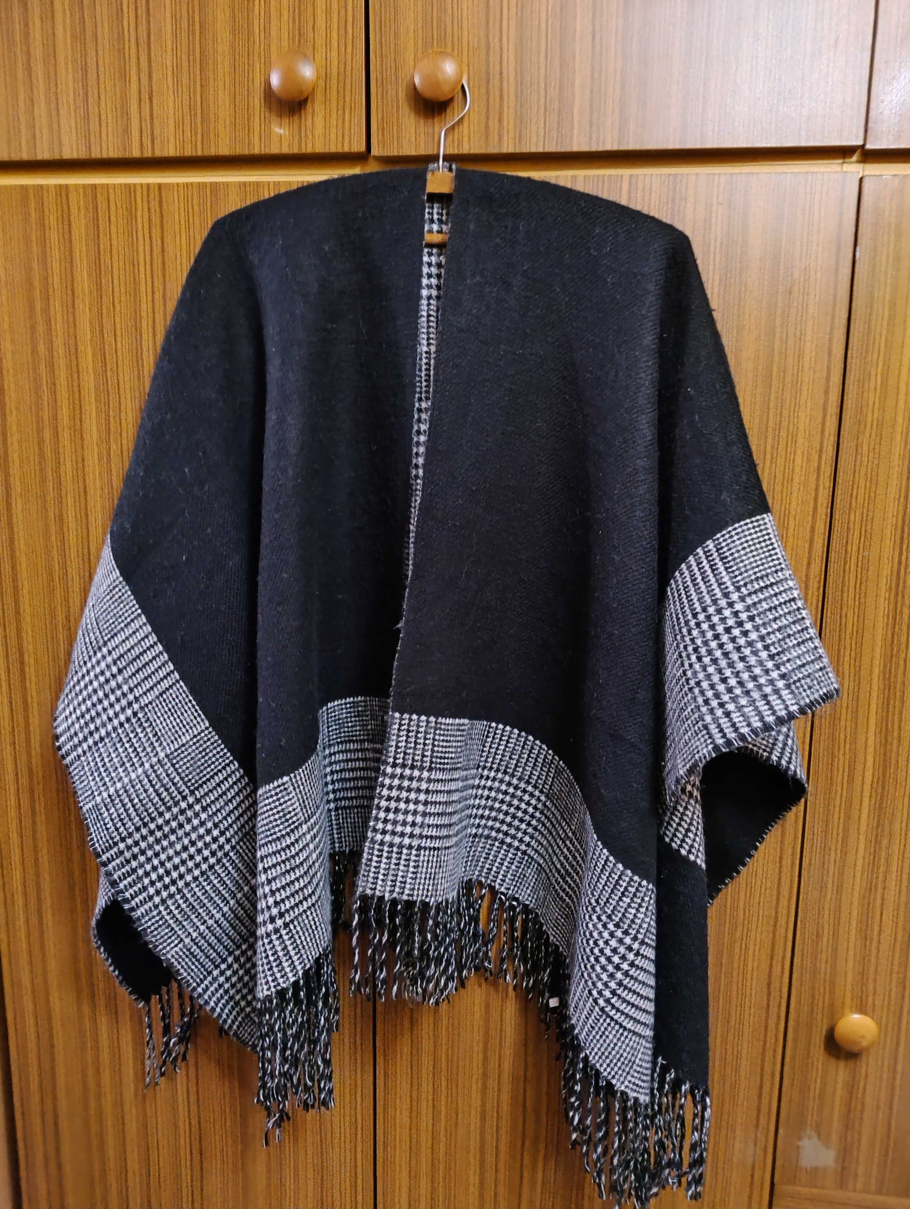 Sweter damski czarny, ecru polar Bluza dresowa sweter b. Duuuży 6XXL