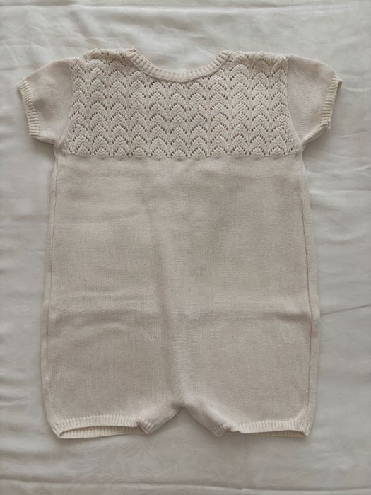 Fofo em tricot Natura Pura 9/12 meses