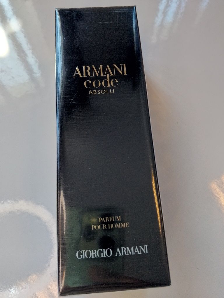Armani Code Absolu PARFUM marki Giorgio Armani 110ml. Nowy w folii