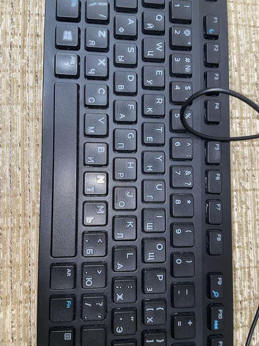 Клавіатура Dell KB216t eng-rus, провідна USB