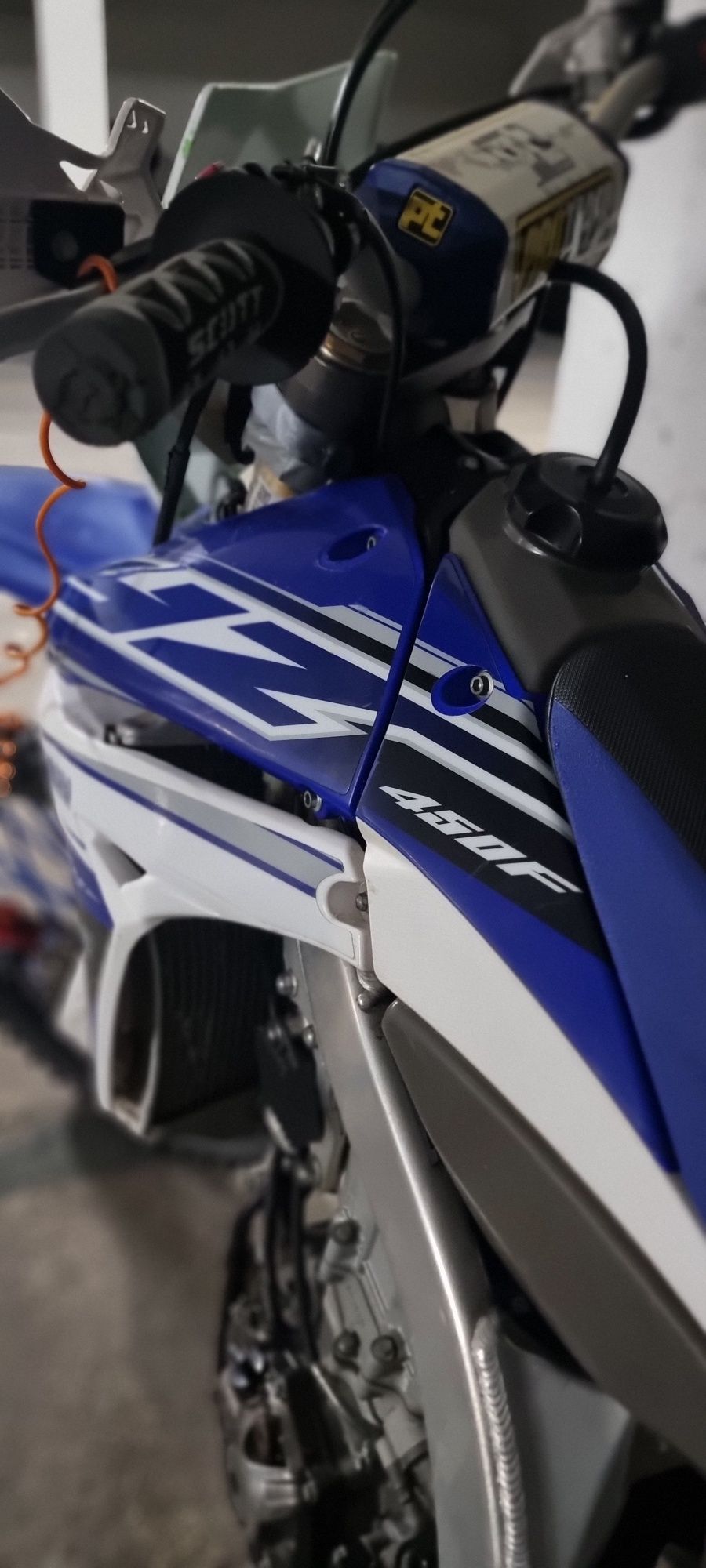 YZ 450 Matriculada