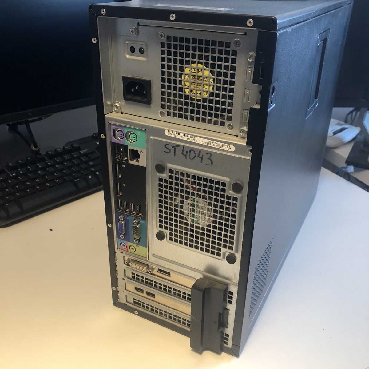 Dell Precision T1650 do biura, 4 rdzenie, 16GB RAM 256SSD + 500HDD