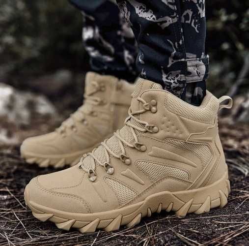 Męskie Buty Wojskowe, Taktyczne, Trekkingowe, Wodoodporne 42,W góry