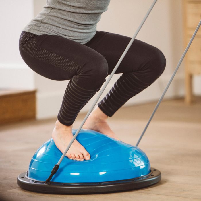 Estação de Equilíbrio Reversível de Ginástica e Pilates com Elásticos