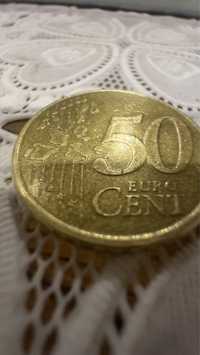 Moneta 50 euro centów 2001r Niederlanden