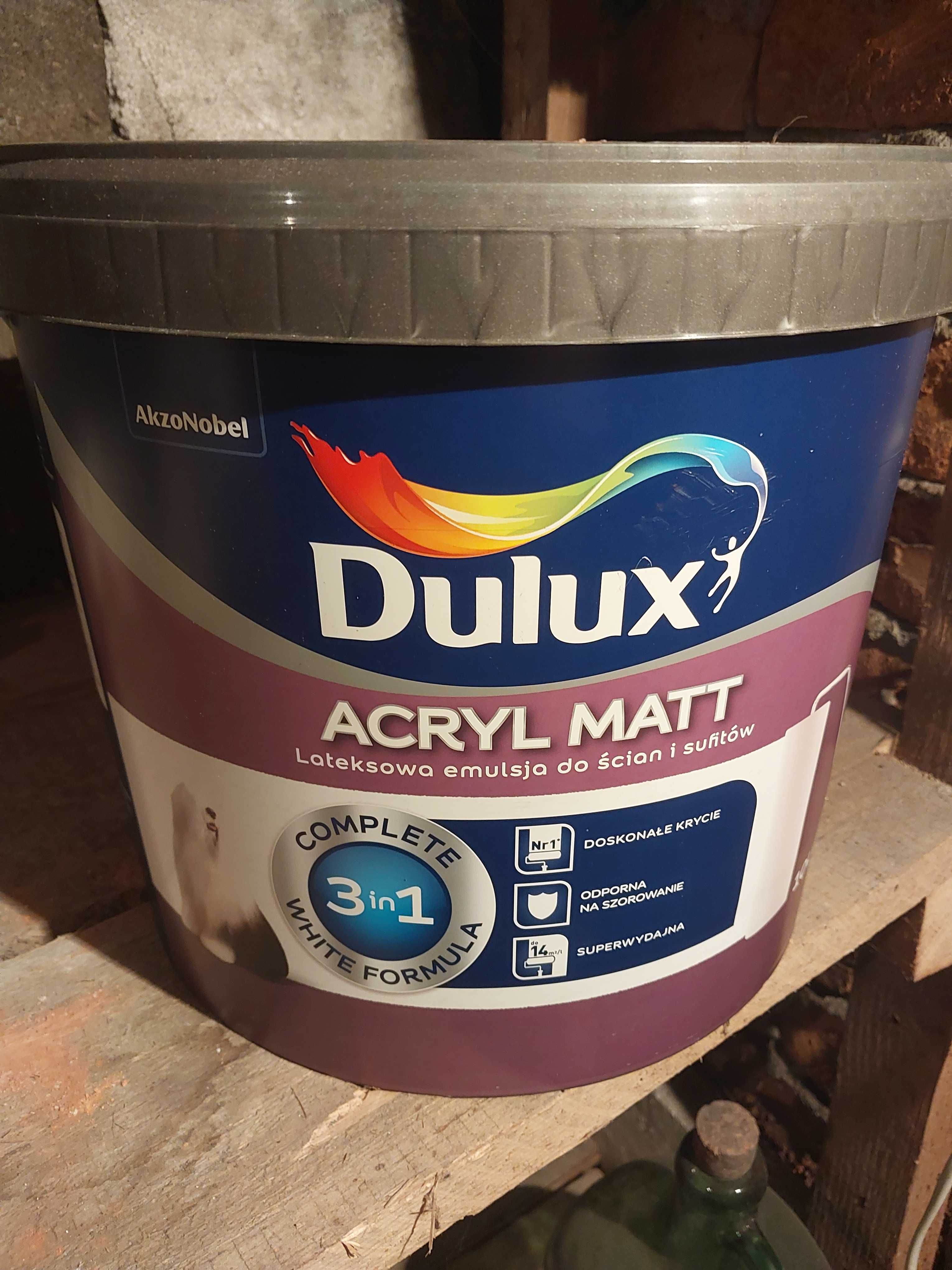 Farba dulux 10 l biala