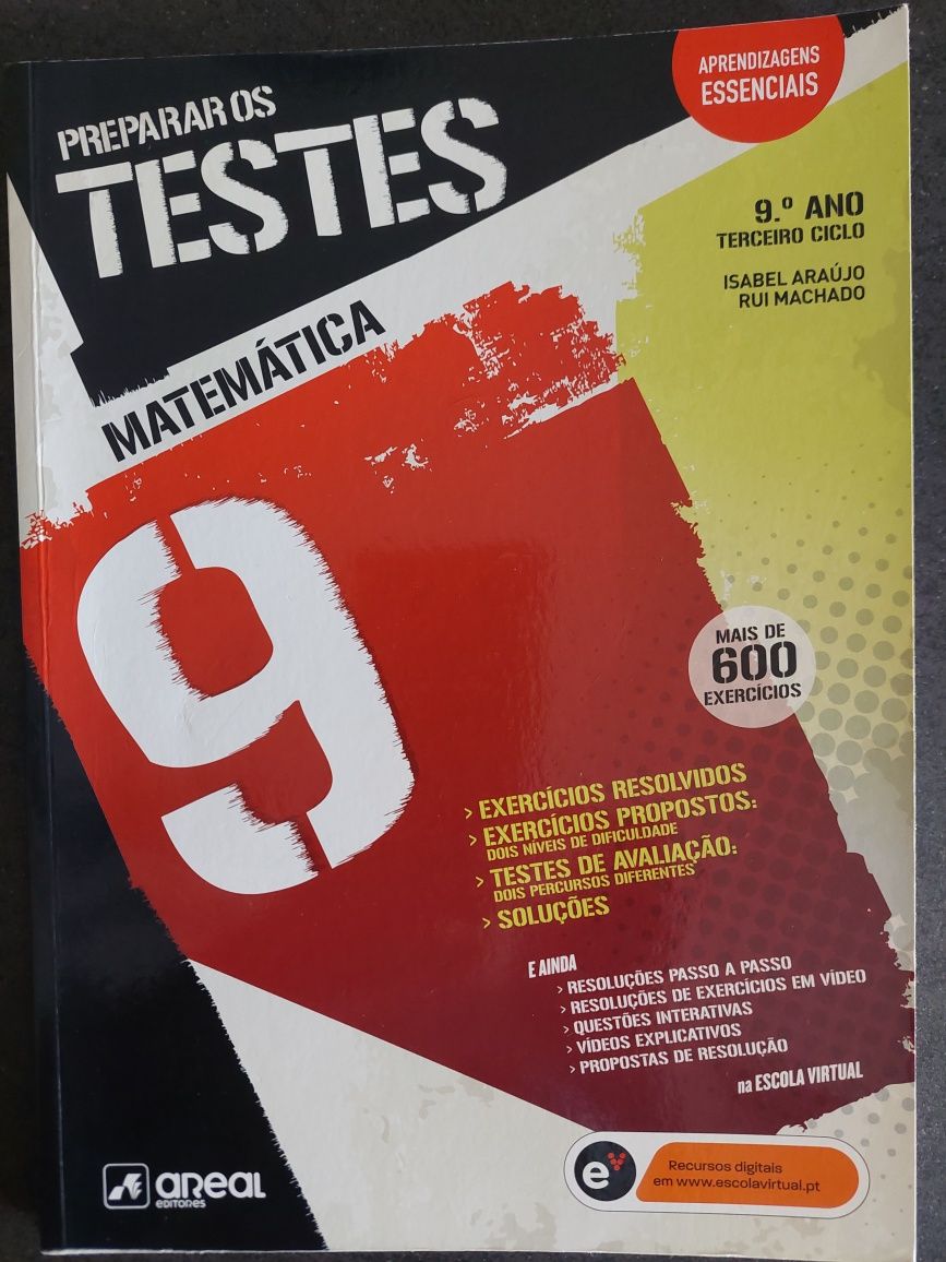 Livros fichas e testes 8 e 9 ano