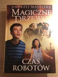 Książka pod tytułem „ Magiczne drzewo czasy robota”