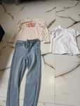 Spodnie jeansy 134