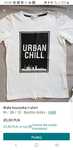 T-shirt.    Biały   H&M  rozmiar M