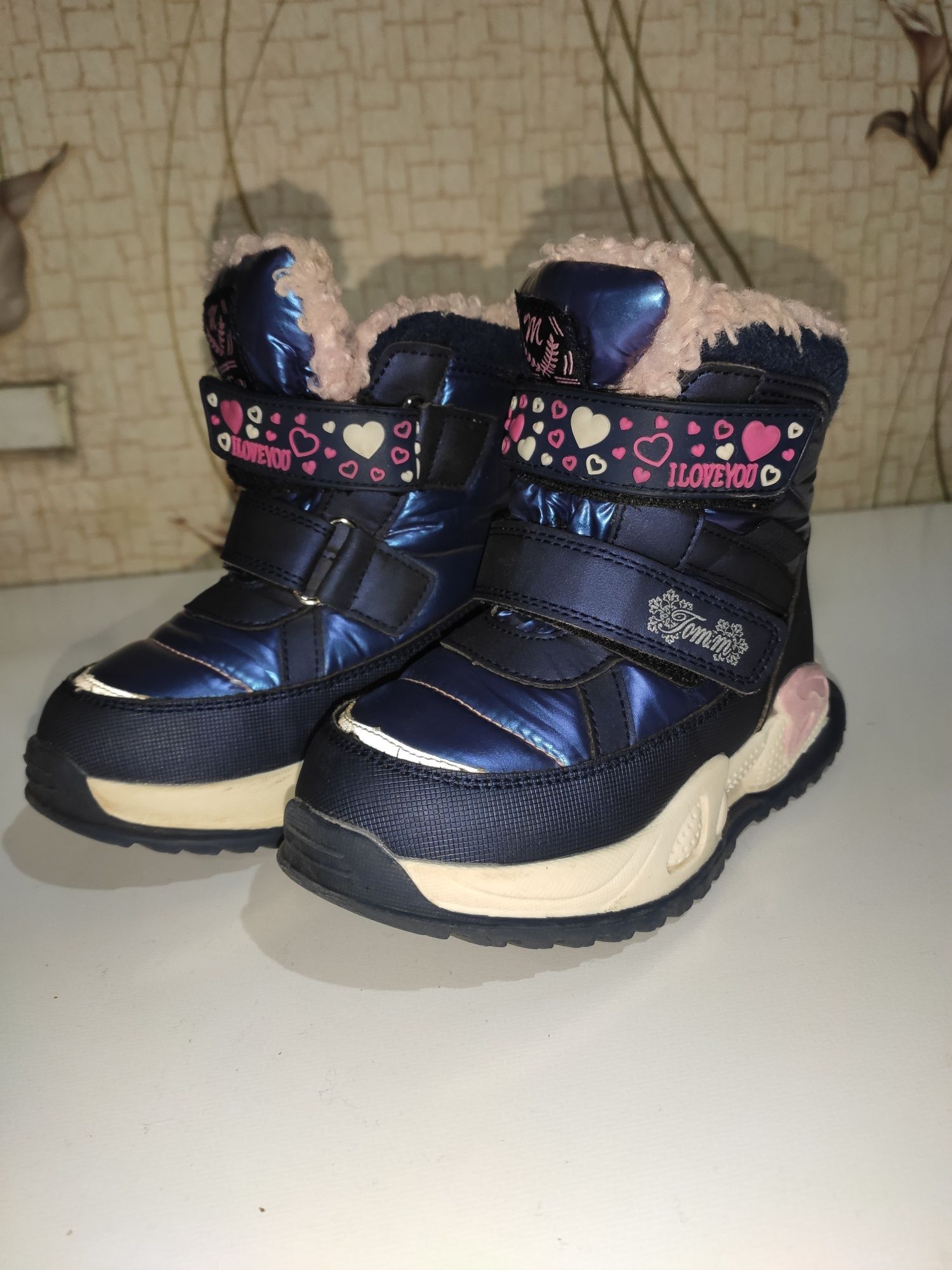 Детские зимние ботинки сапоги