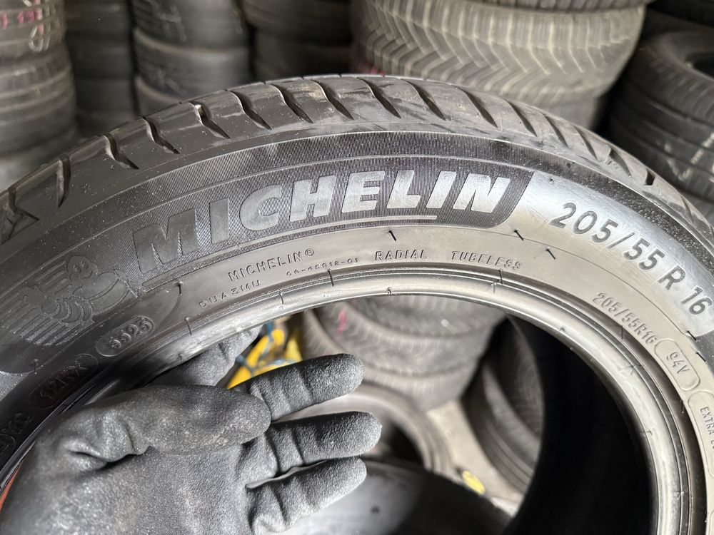 4xMichelin 205 55r16., 2023 2x6.9mm/2x6mm