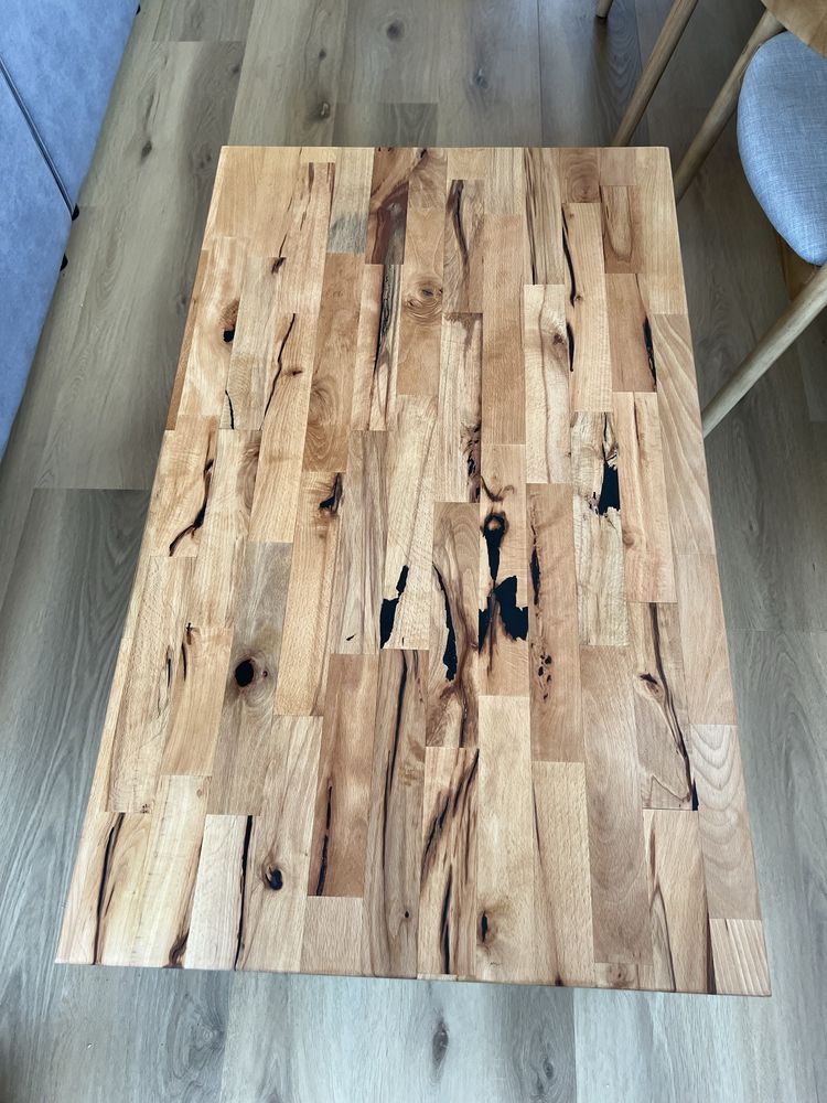 Stolik kawowy loft buk holenderski