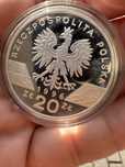 Moneta srebrna 20 zł 1996 r. Jeż