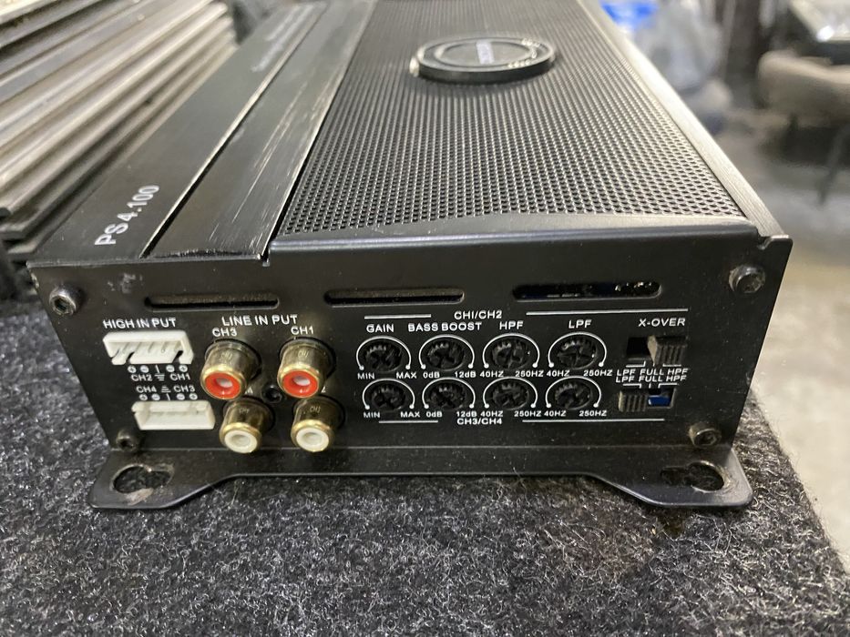 Усилитель 4х канальный DEKCER 4.100