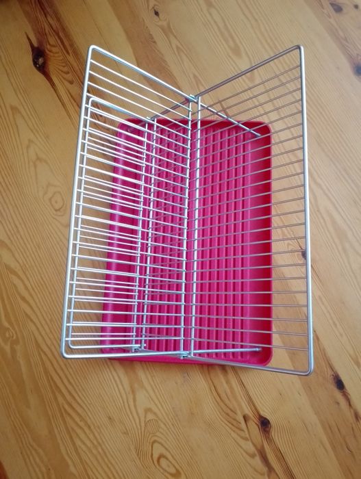 Suszarka, ociekacz do naczyń z podstawką