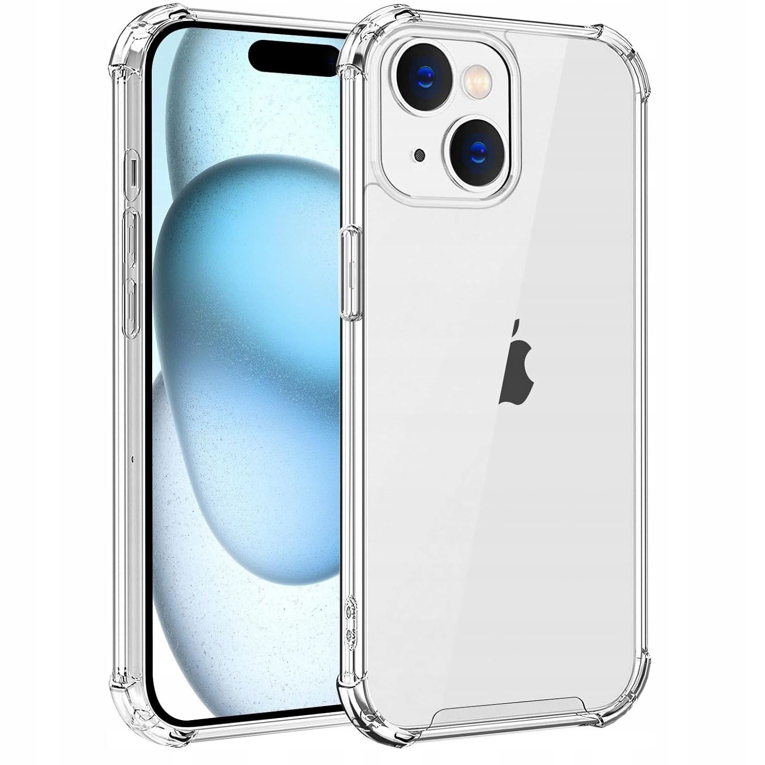 Etui Do Apple Iphone 15 Anti-Shock Crystal Case +Szkło 9H